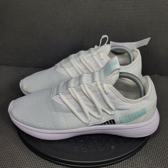 Puma Star Vital Soft Ride Womens Sz 10 White Mesh Light Athletic Trainers Sneake - Picture 2 of 8